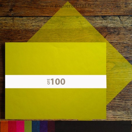 Feuilles papier cristal couleur A3 297 x 420 mm